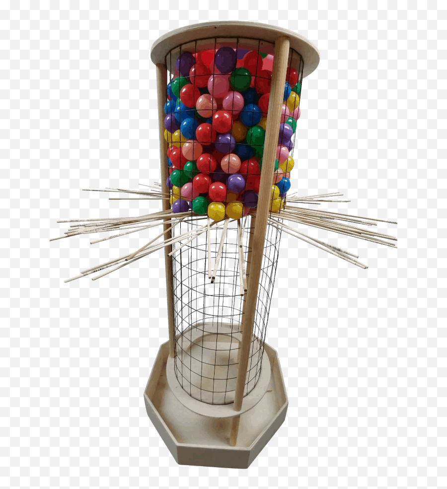 Mega Plunk Ball Drop - Stands At 5ft Tall Pick Any Colors Or Logo Ball Jenga Tower Emoji,Balls Logos