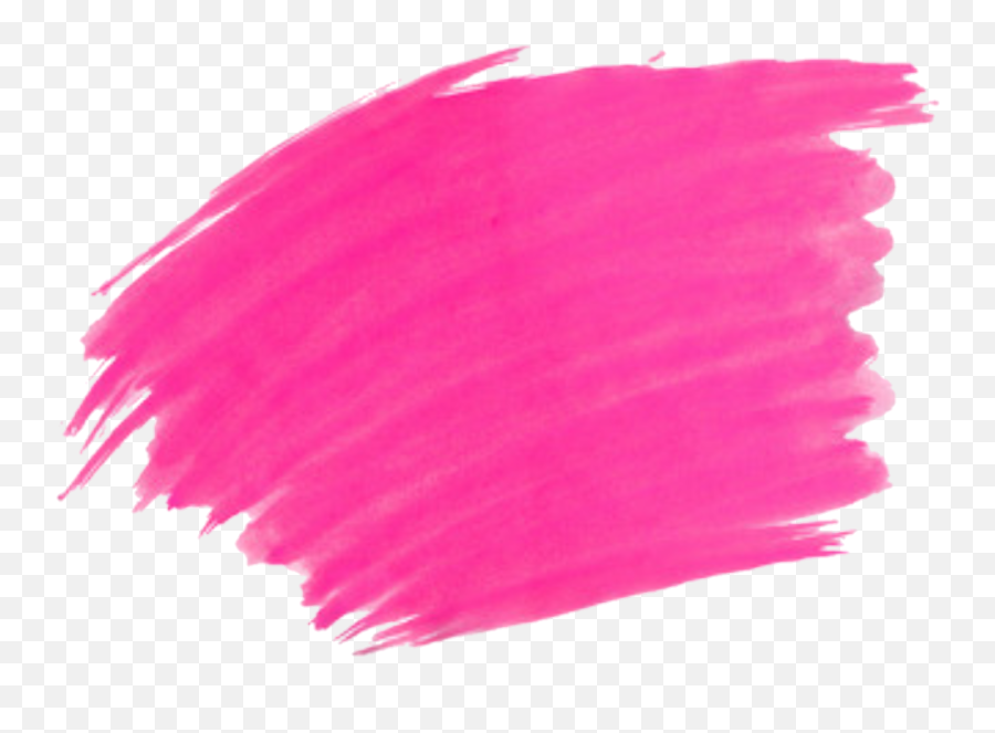 Pink Paint Stroke Transparent Png Image - Transparent Paint Smudge Png Emoji,Paint Smear Transparent
