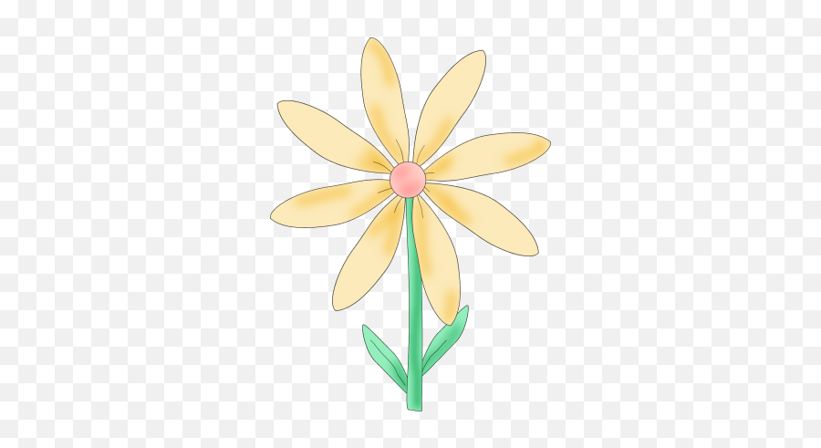 Yellow And Pink Flower Clip Art - Yellow And Pink Flower Image Milkshake Tv Logo Emoji,Yellow Flower Transparent