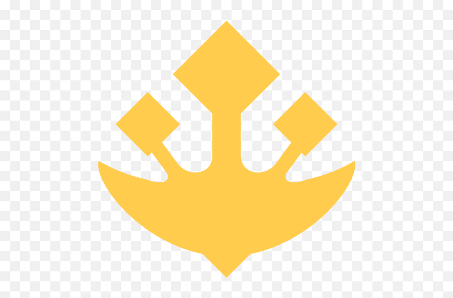 Trident Emblem Emoji - Twitter Trident Emoji,Trident Logo