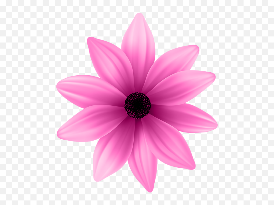 Flower Pink Png Clip Art Image Flower Clipart Flower Emoji,Altar Flowers Clipart