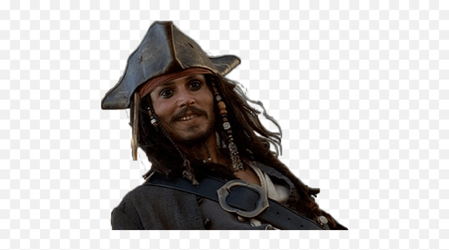 Jack Sparrow Pirates Of The Caribbean - Jack Sparrow Funny Png Emoji,Pirates Of The Caribbean Logo