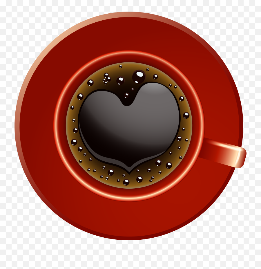 Download Hd Coffee Clipart Coffee Heart - Coffee Transparent Lovely Emoji,Coffee Clipart