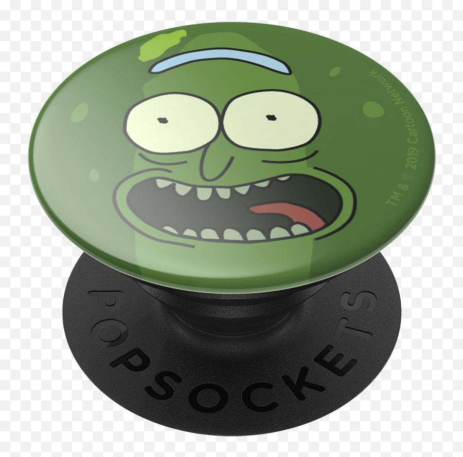 Pickle Rick - Pickle Rick Pop Sockets Emoji,Pickle Rick Png
