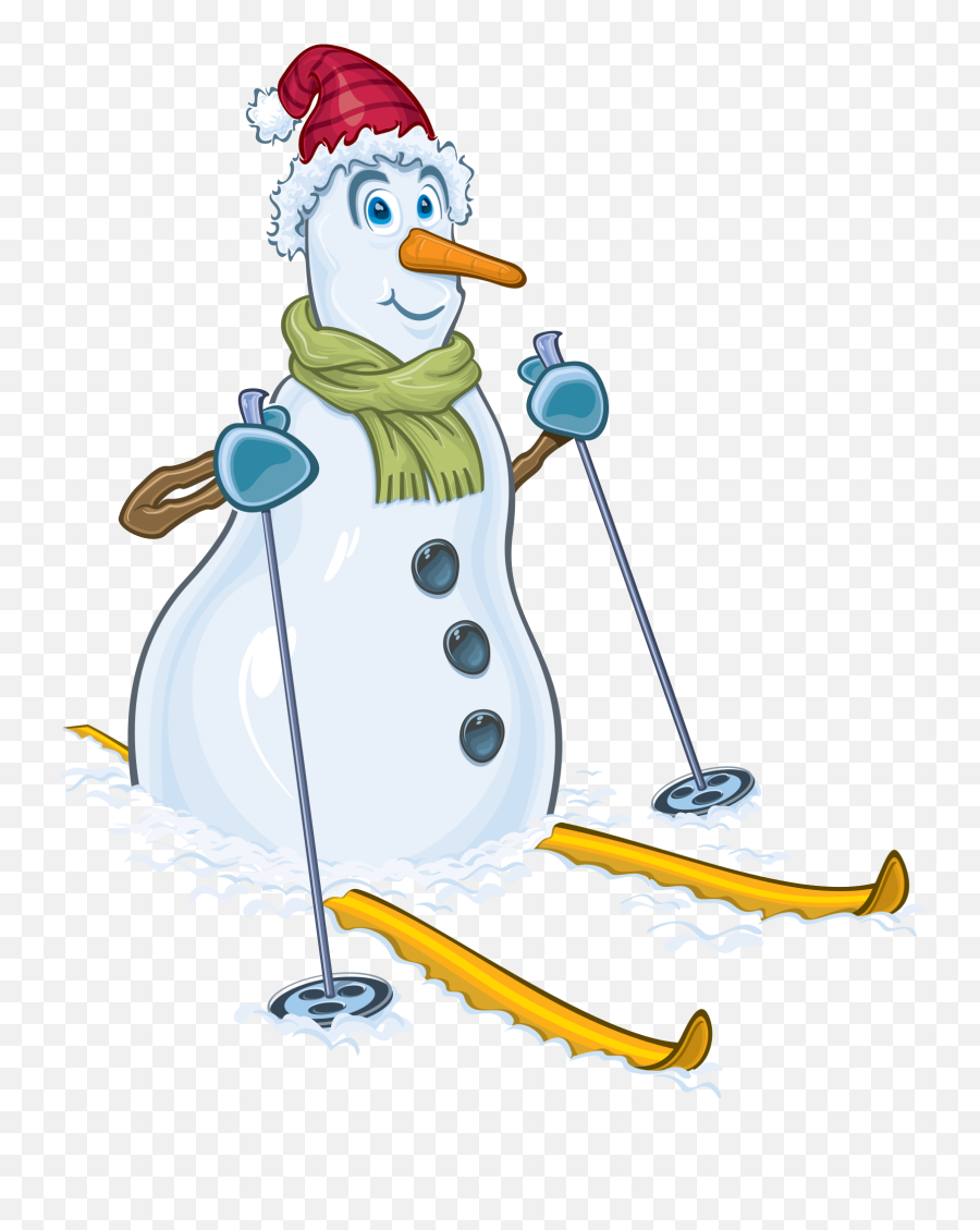 Skiing Clipart Christmas Skiing - 5 Lines On Winter Season In Hindi Emoji,Ski Clipart