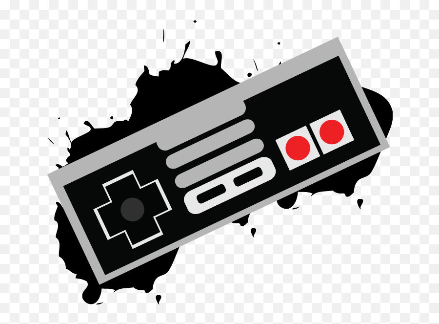 Controller Clipart Snes Controller - Nintendo Controller Png Emoji,Snes Logo