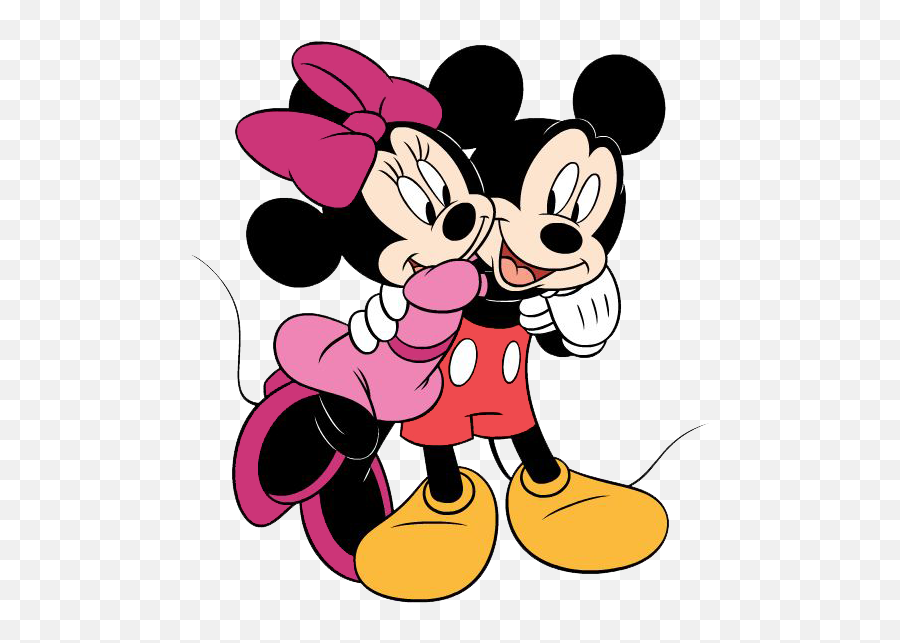 Mickey Mouse Clipart Pinterest - Mickey Mouse And Minnie Mouse Emoji,Mickey Mouse Clipart