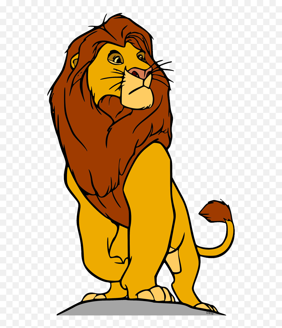 Simba Mufasa Sarabi Clip Art - Lav Bojanka Za Decu Emoji,Lion King Clipart