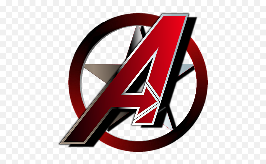 Avengers Logo Star - Vector Avengers Logo Emoji,Avengers Logo