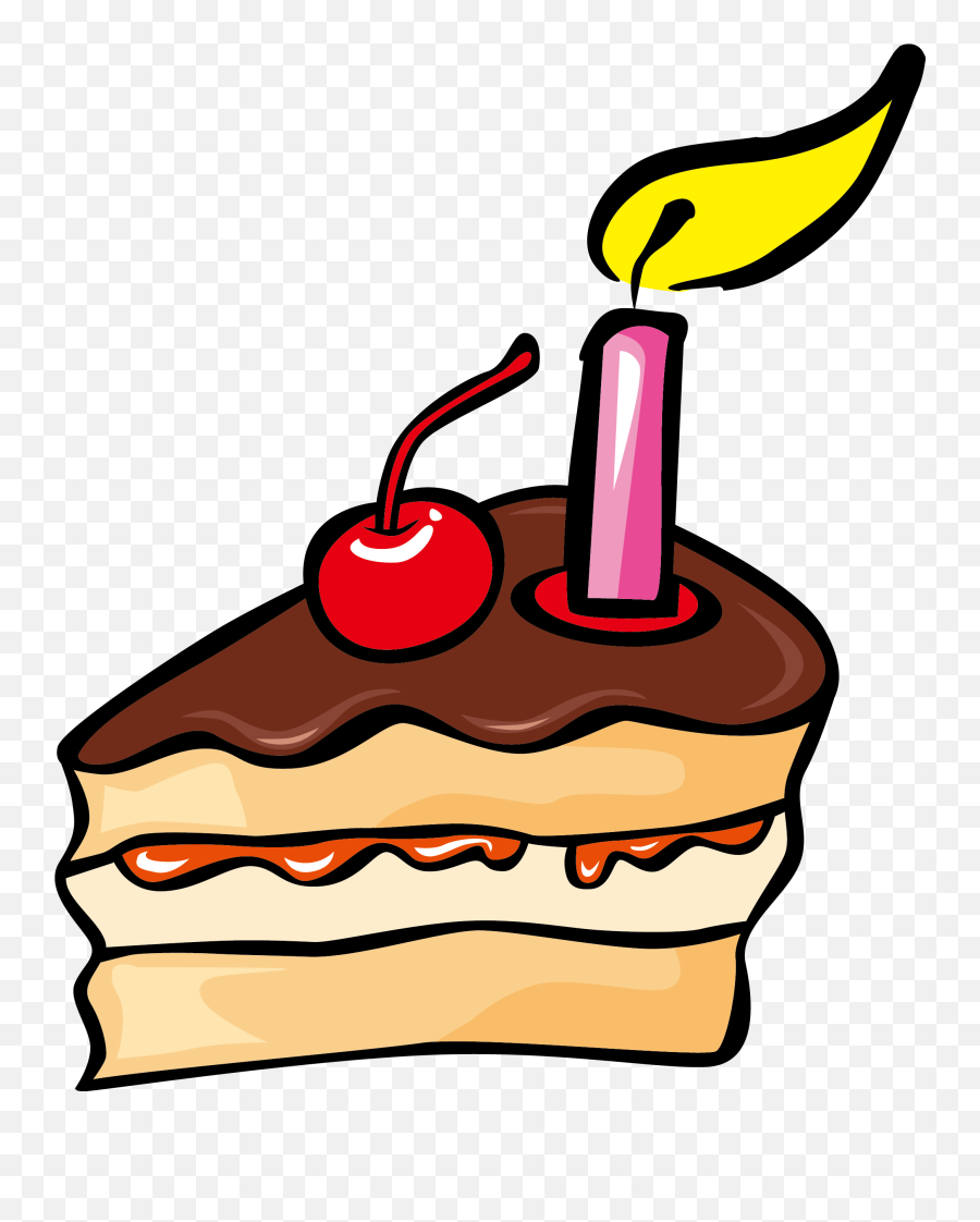 Birthday Cake Vector Png Download - Transparent Birthday Cake Vector Png Emoji,Cake Png