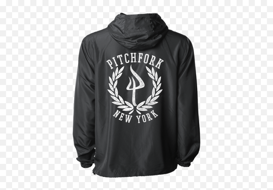 Pitchfork Hardwear Ny Laurel Full Zip Jacket All Black - Pitchfork Logo T Shirt Emoji,Pitchfork Png