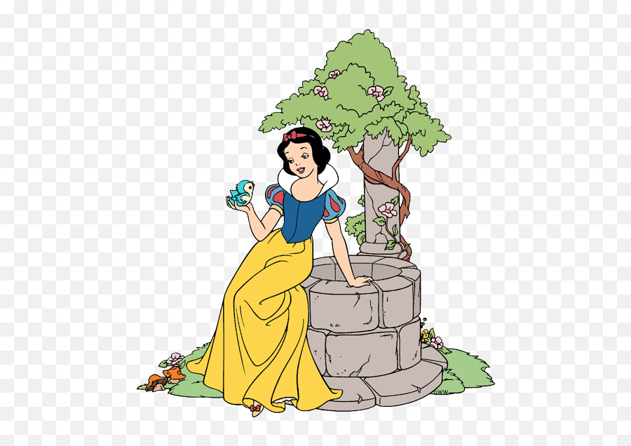 Snow White Clip Art 2 - Snow White Sit Down Emoji,Snow White Clipart