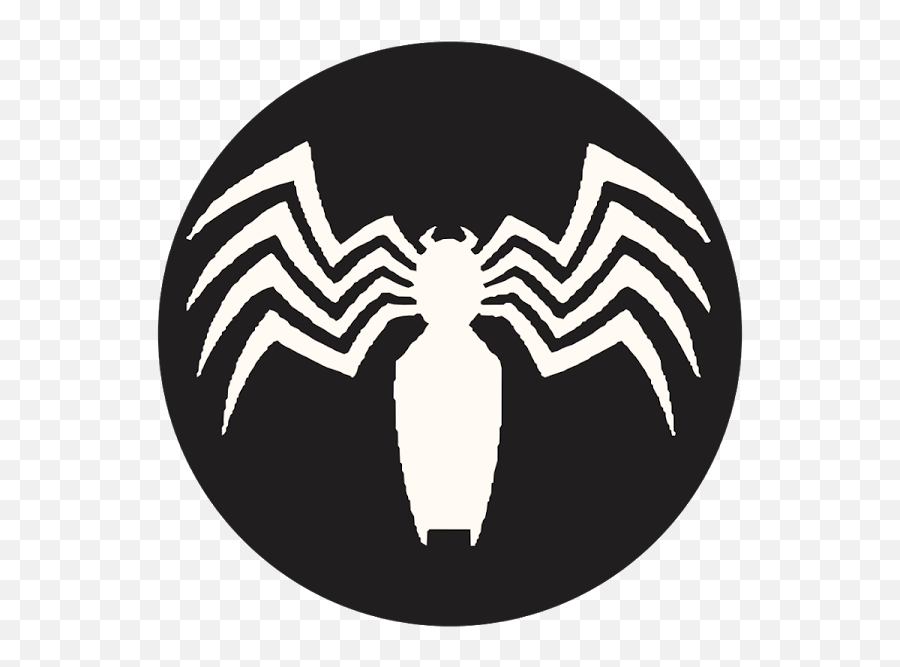 Spiderman Symbol Png - Logo Venom Vector Emoji,Spiderman Logo