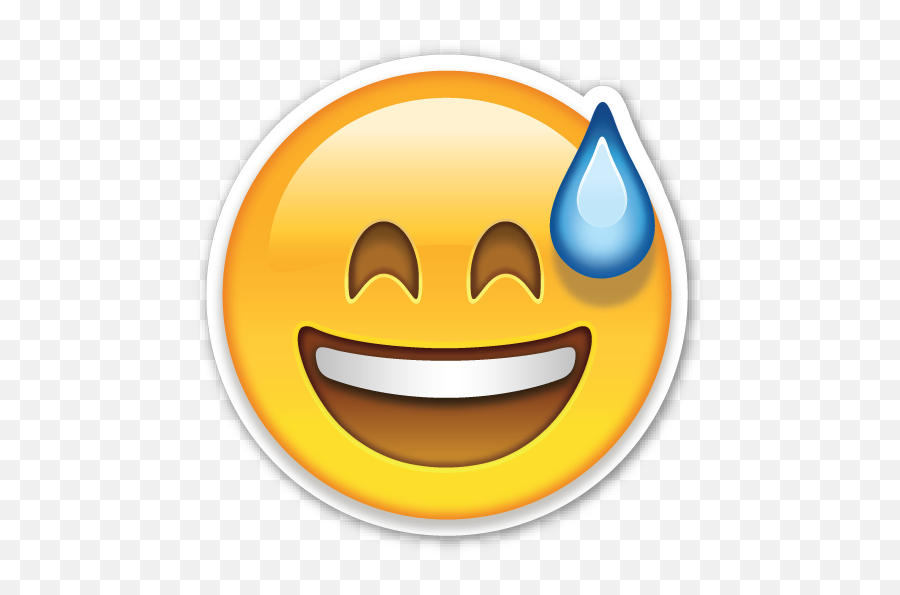 Crying Emoji Emoji Stickers - Imagenes De Emoji Sonriente,Crying Emoji Transparent