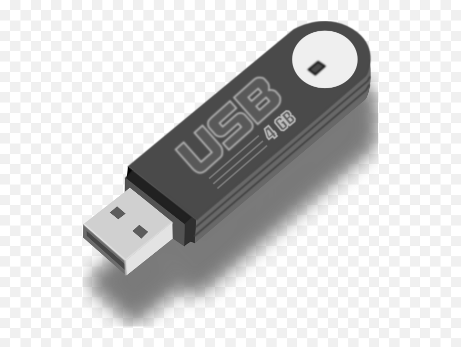 Usb Flash Drive Clip Art 104740 Free Svg Download 4 Vector - Usb Flash Drive Clipart Emoji,Flash Clipart