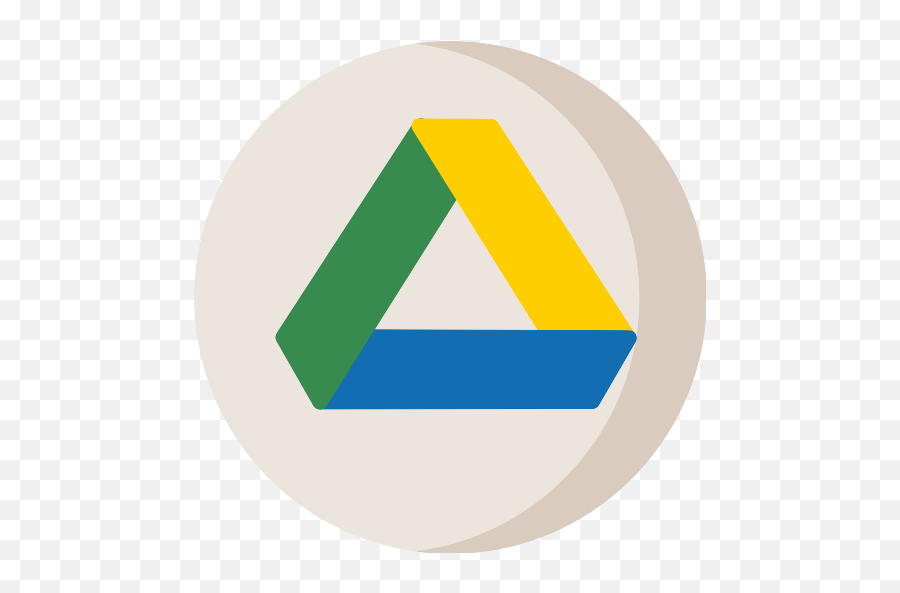 Google Drive Vector Svg Icon - Imágenes Del Icono De Google Drive Emoji,Google Drive Logo Png