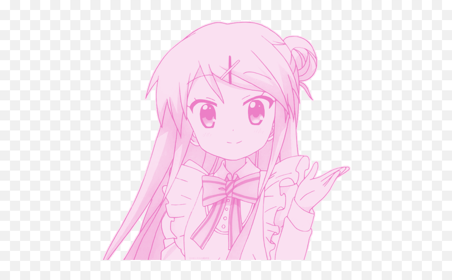 Pink Anime Girl Icons Page 1 - Line17qqcom Pastel Pink Aesthetic Gif Transparent Emoji,Anime Transparent
