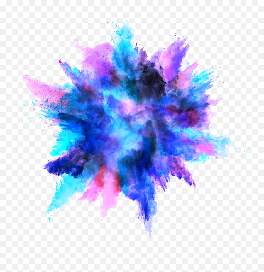 Blue Color Powder Explosion Png Image - Purepng Free Blue Powder Explosion Emoji,Explosion With Transparent Background
