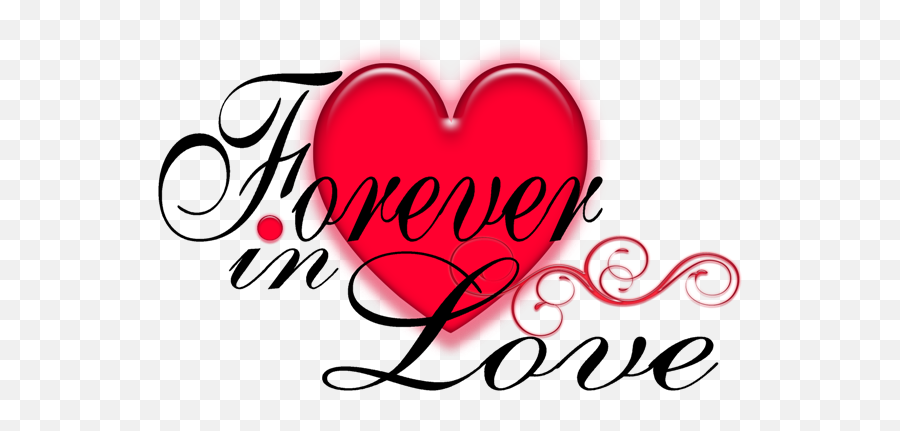 Heart Forever Love Png Transparent Background Free Download - Love Forever Png Text Hd Emoji,Love Png