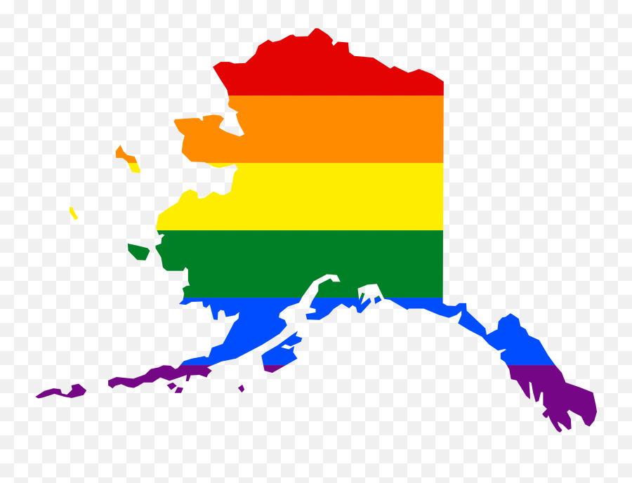 Simple Alaska Map Clipart Emoji,Alaska Clipart