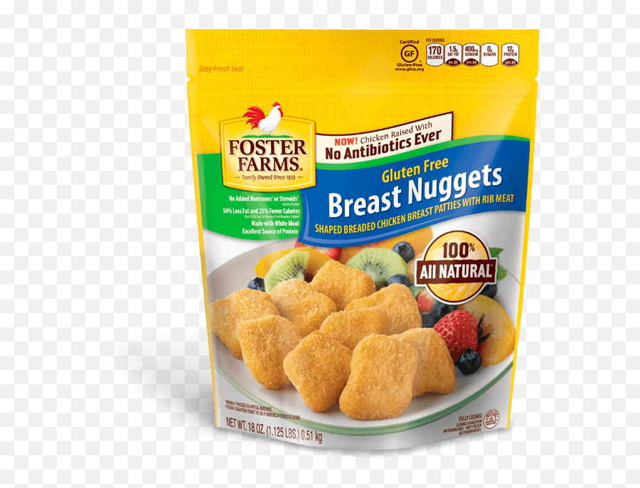 Baked Chicken Nuggets Recipes Foster Farms Emoji,Chicken Nugget Png