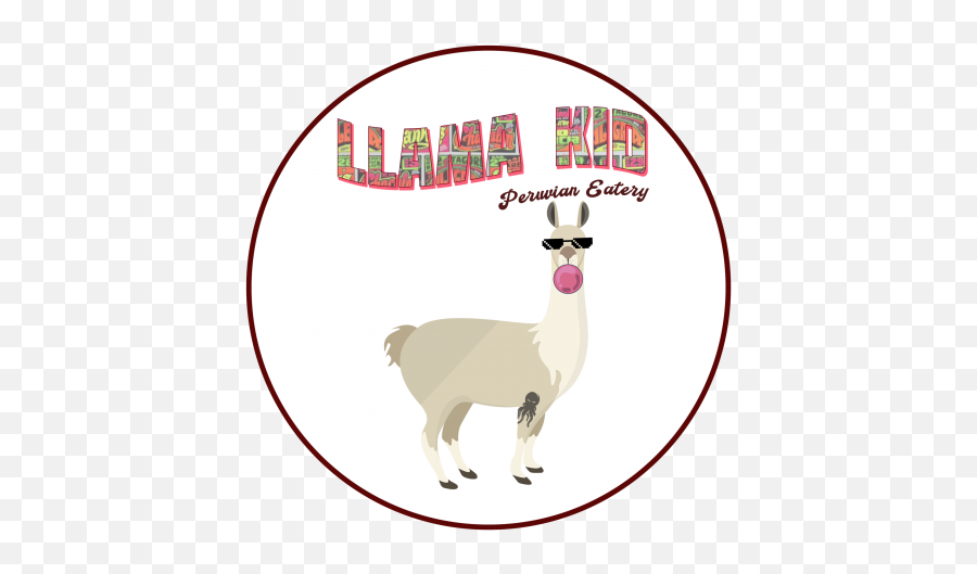 Llama Kid Introduces A Special Opportunity To Taste Emoji,Peru Clipart