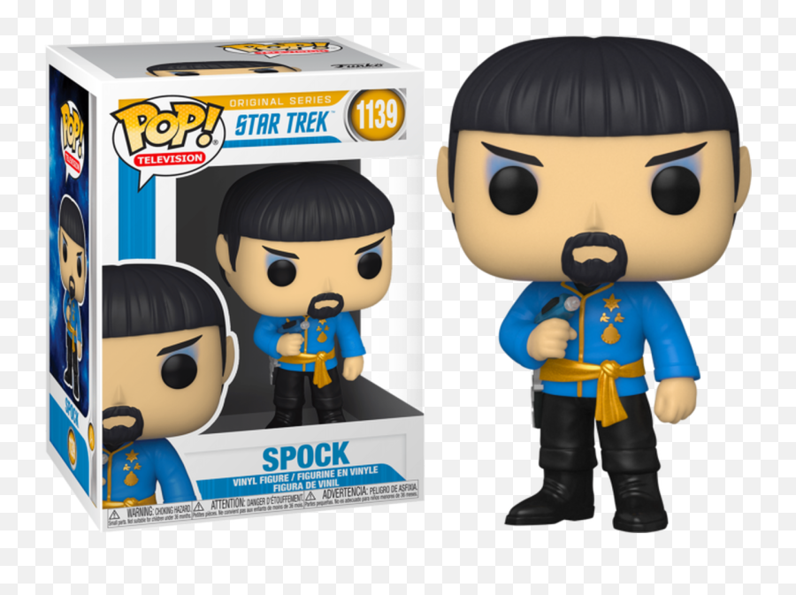 Star Trek The Original Series - Mirror Spock Pop Vinyl Figure Emoji,Starship Enterprise Png