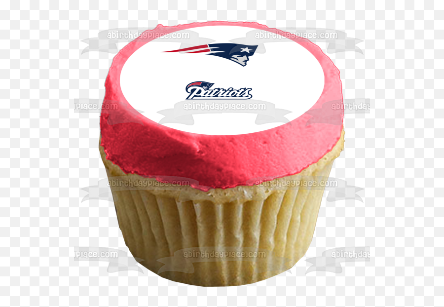 New England Patriots Logos Nfl Edible Cake Topper Image Abpid11058 Emoji,Nfl Patriots Logo