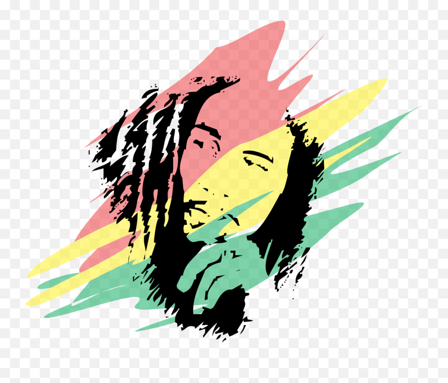 Bob Marley Colors - Logo Bob Marley Vector 1600x1136 Png Emoji,Bob Logo