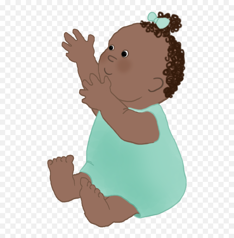 Baby Clipart - Happy Emoji,Baby Girl Clipart