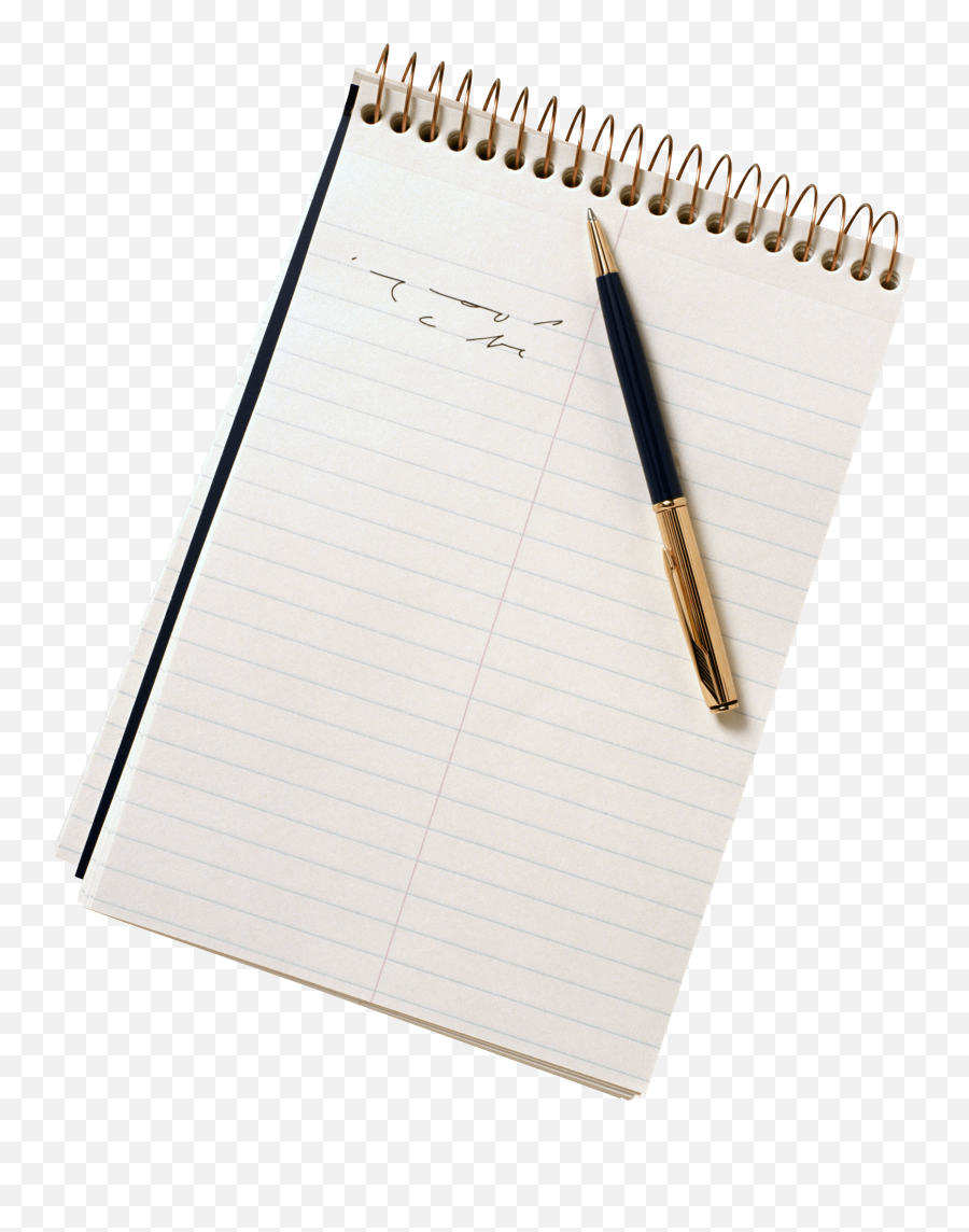 Notebook And Pen Png - Transparent Pen And Paper Png Emoji,Pen Png