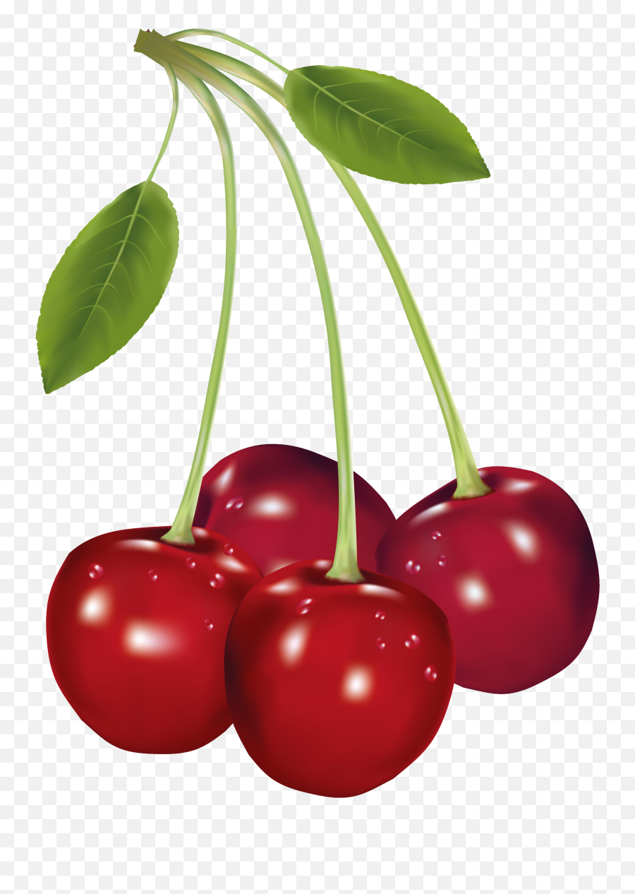 Cherries Clipart Cherry Fruit Cherries - Cherry Fruit Clipart Emoji,Cherry Png