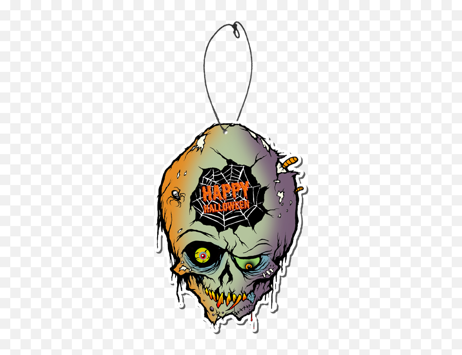Happy Halloween Head Scare Freshner Toxictoons - Scary Emoji,Happy Halloween Png