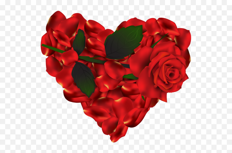 Borders And Frames Heart Rose Flower For Valentines Day - Romantic Emoji,Transparent Borders
