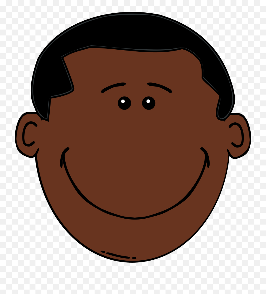 Black Boy - Clipart Boy Face Emoji,Afro Clipart
