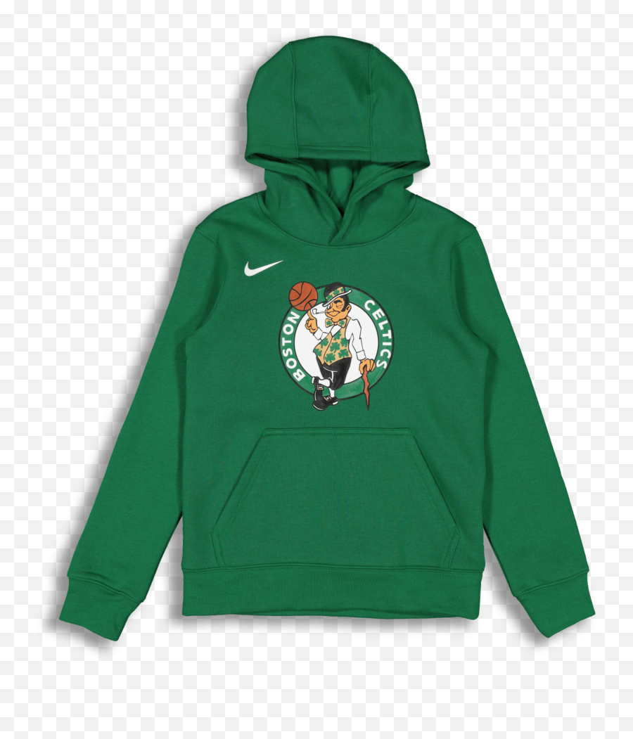 Nike Kids Boston Celtics Logo Essential Pull Over Hood Green - Boston Celtics Emoji,Celtics Logo