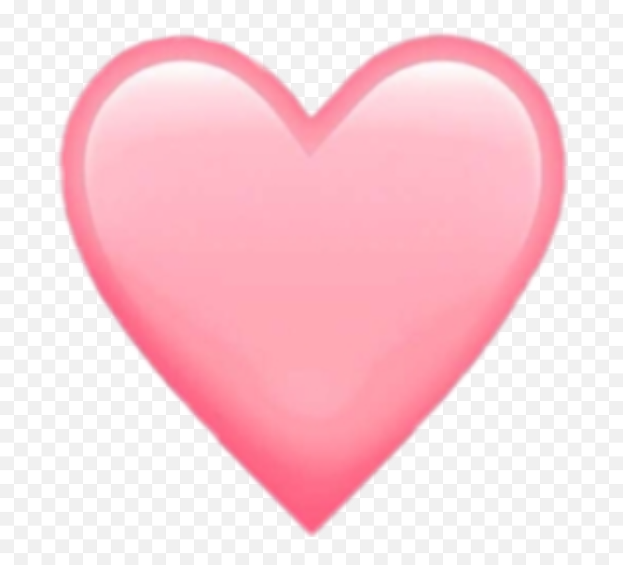 Pink Heart Emoji Transparent U0026 Free Pink Heart Emoji - Pastel Pink Heart Emoji,Heart Emoji Png