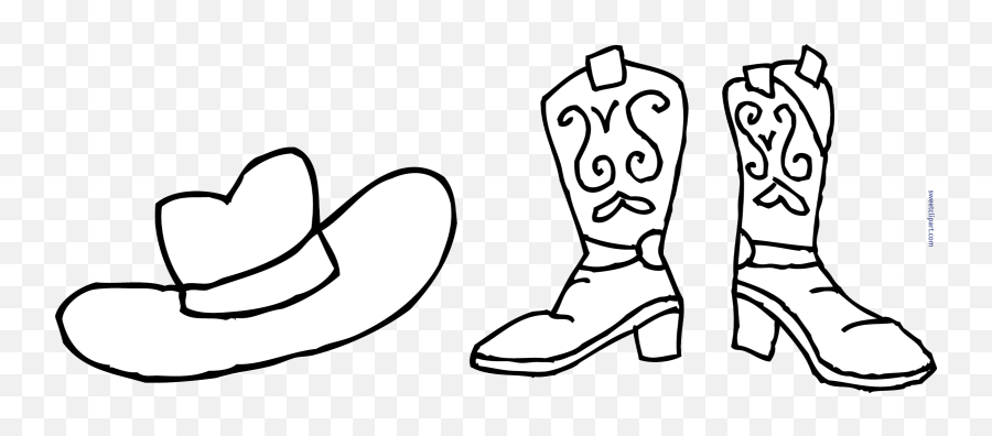 Dallas Cowboys Clipart Cowboy Hat - Coyboy Boots Coloring Pages Emoji,Cowboy Hat Clipart