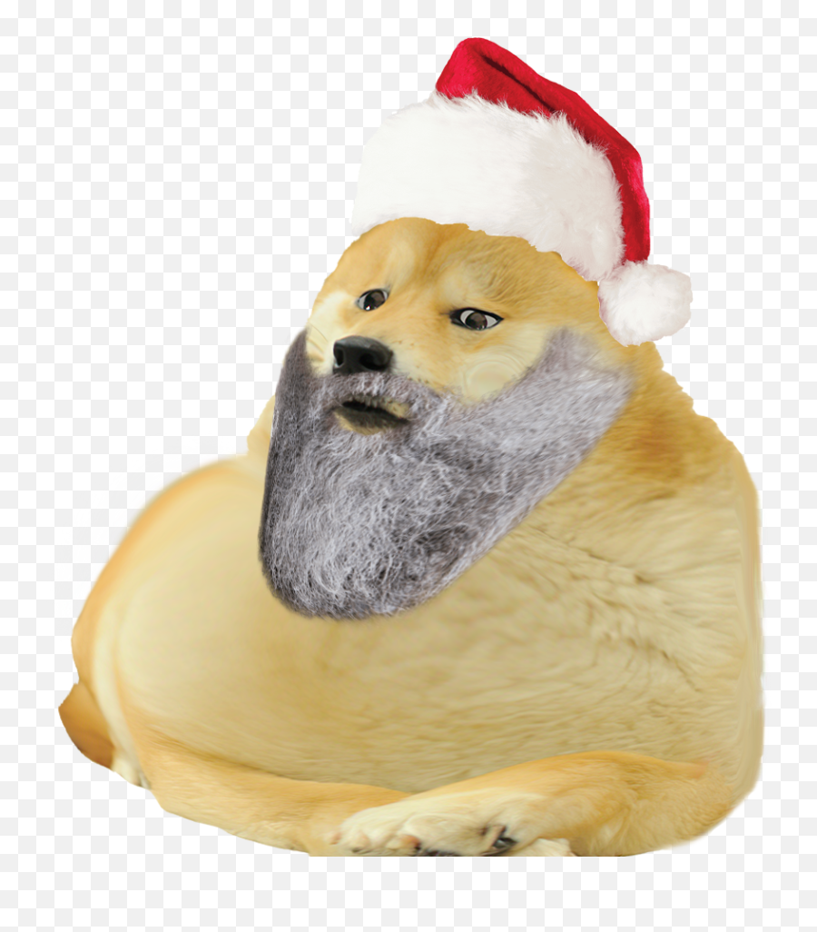Since You Liked The Santa Doge From My Last Post R - Santa Doge Emoji,Santa Transparent
