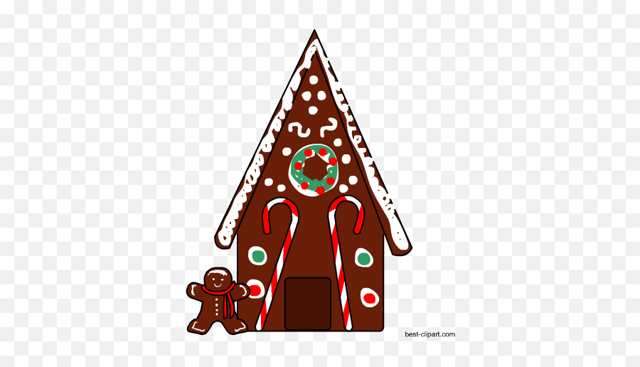 Free Christmas Clip Art Santa Gingerbread And Christmas - Dot Emoji,Christmas Card Clipart