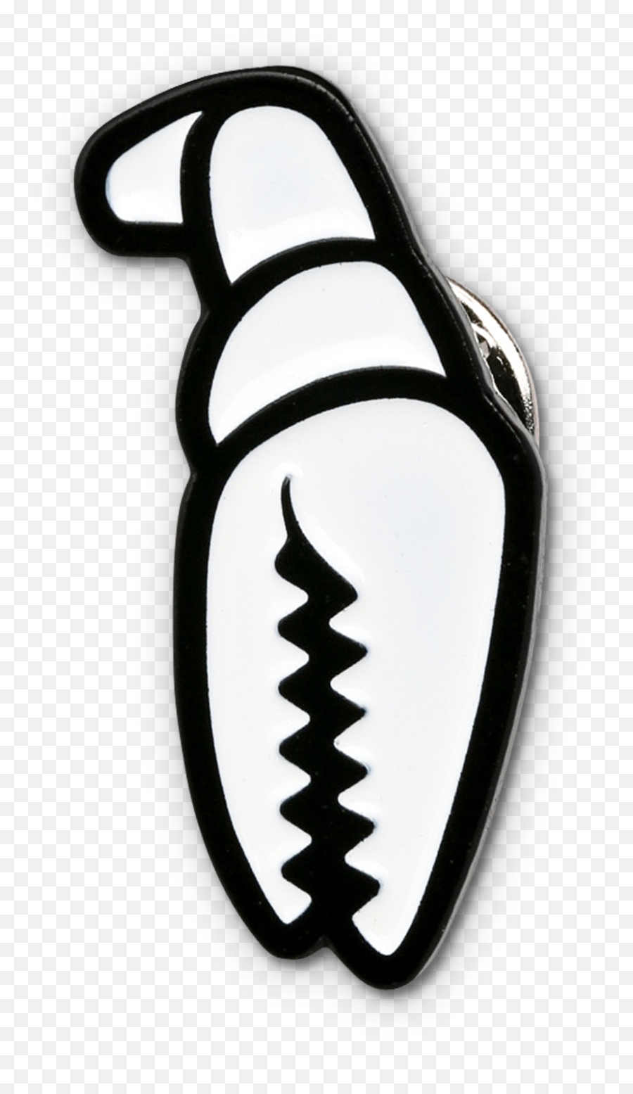 Claw Pin - Language Emoji,White Claw Logo