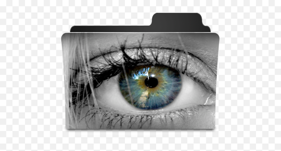 Blue Green Eye Icon - Goodies Folder Icons Softiconscom Emoji,Eye Icon Png