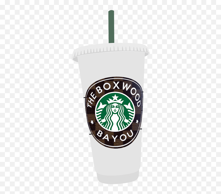 Starbucks Cup Free Name Added On Back Checkered Damier Emoji,Starbucks Cup Png