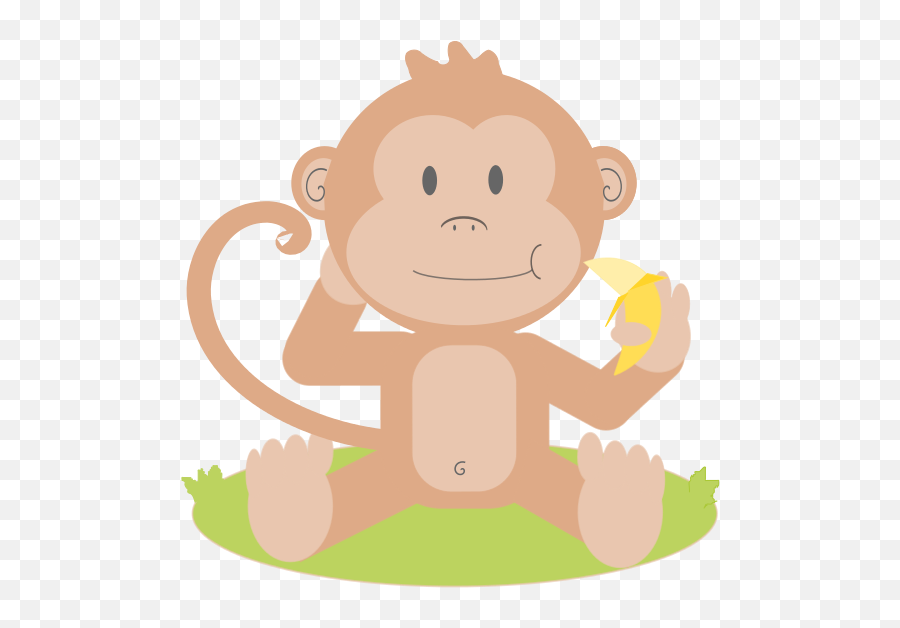 Monkey Clipart Images At Getdrawings - Cute Cartoon Monkey Cartoon Transparent Monkey Png Emoji,Monkey Png