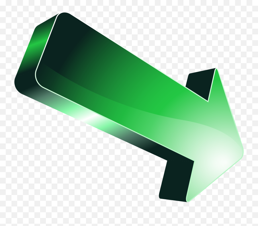 Green Arrow Transparent Png Clip Art Image - Clipart Best Emoji,Arrow With Transparent Background