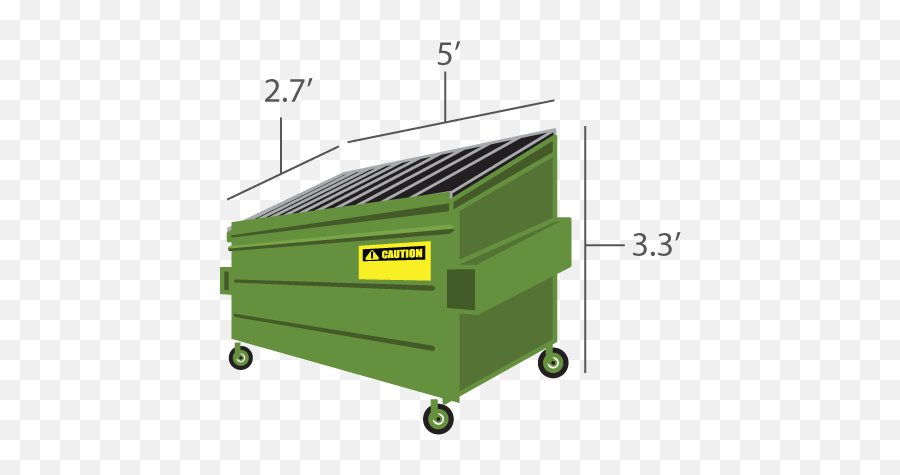 Download Hd As Our Most Popular Size This Steel Dumpster Emoji,Dumpster Transparent