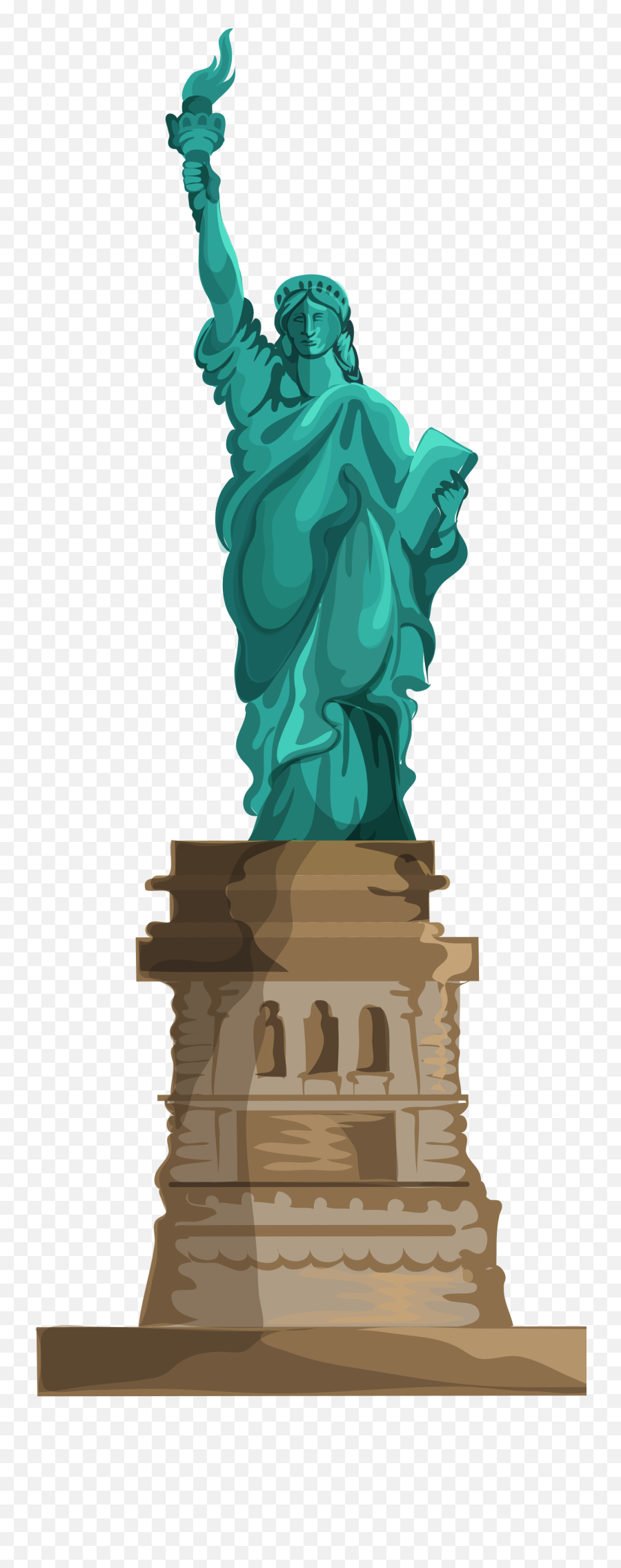Transparent Statue Of Liberty Clipart - Statue Of Liberty Emoji,Statue Of Liberty Clipart