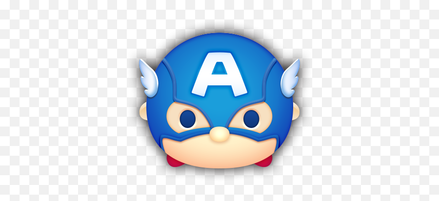 Captain America Tsum Tsum Marvel - Tsum Tsum Marvel Png Emoji,Captain America Clipart