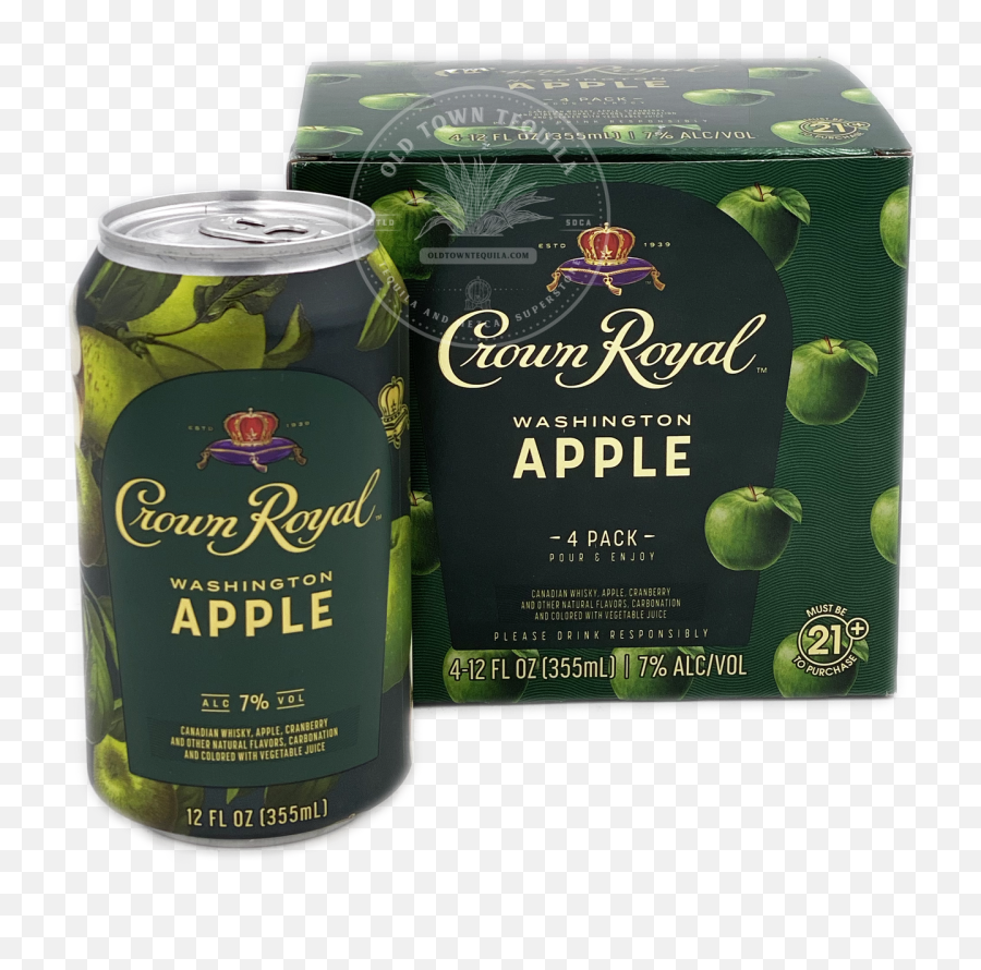 Crown Royal Washington Apple Whisky 4 - Crown Royal Washington Apple Emoji,Crown Royal Png