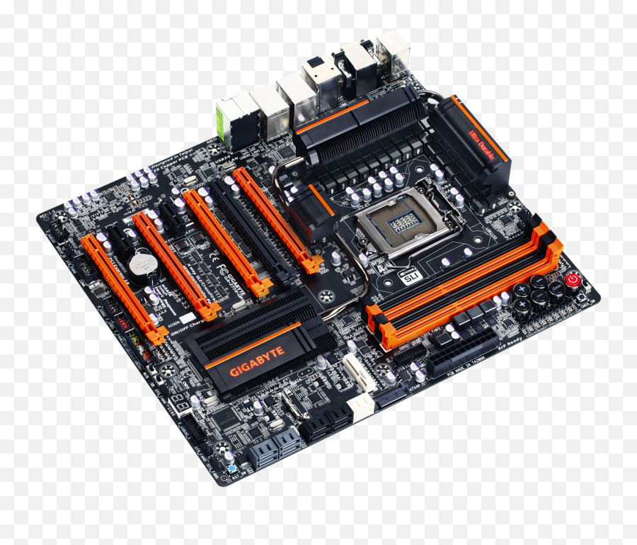 Motherboard Png Pic Hq Png Image - Motherboard Images Transparent Background Emoji,Circuit Board Clipart
